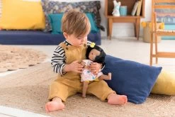 Puppe Mit Blümchen Capucine Florolle Ma Premiere Poupée Corolle Mit Braunen Augen 32 Cm Dunkles Haar Ab 18 Monate -Spielzeugpuppen Geschäft 260020 d corolle babika