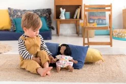 Puppe Mit Blümchen Capucine Florolle Ma Premiere Poupée Corolle Mit Braunen Augen 32 Cm Dunkles Haar Ab 18 Monate -Spielzeugpuppen Geschäft 260020 g corolle babika