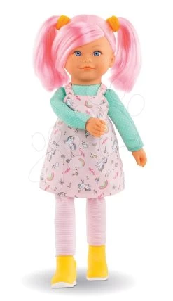 Puppe Praline Rainbow Dolls Corolle Mit Seidigem Haar Und Vanille Rosa 38 Cm Ab 3 Jahren