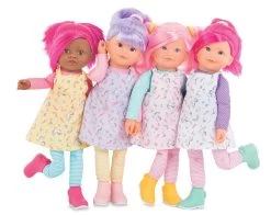 Puppe Céléna Rainbow Dolls Corolle Mit Seidigem Haar Und Vanille Cyclamenisch 38 Cm -Spielzeugpuppen Geschäft 300050 d corolle babika