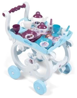 Puppenhaus-Set Violette Baby Nurse Large Doll's Play Center Smoby Und Frozen 2in1 Kosmetiktisch Und Frozen 2 XL Tea Trolley Servierwagen -Spielzeugpuppen Geschäft 310517 a smoby servirovaci vozik