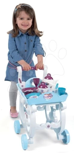 Puppenhaus-Set Violette Baby Nurse Large Doll's Play Center Smoby Und Frozen 2in1 Kosmetiktisch Und Frozen 2 XL Tea Trolley Servierwagen -Spielzeugpuppen Geschäft 310517 b smoby servirovaci vozik