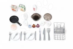 Set Puppenbett Mit Wickeltisch Violette Baby Nurse 2in1 Smoby Mit Pinkelpuppe Und Küche Tefal Studio Bubble Electronic Mit Zubehör -Spielzeugpuppen Geschäft 311006 g smoby kuchynka