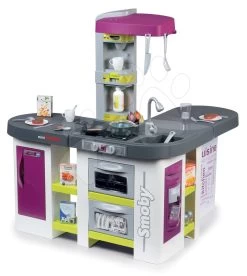 Puppenhaus-Set Violette Baby Nurse Large Doll's Play Center Smoby Und Elektronische Küche Tefal Studio XXL Bubble -Spielzeugpuppen Geschäft 311033 c smoby kuchynka