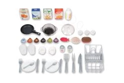 Puppenhaus-Set Violette Baby Nurse Large Doll's Play Center Smoby Und Elektronische Küche Tefal Studio XXL Bubble -Spielzeugpuppen Geschäft 311033 e smoby kuchynka