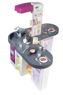 Puppenhaus-Set Violette Baby Nurse Large Doll's Play Center Smoby Und Elektronische Küche Tefal Studio XXL Bubble -Spielzeugpuppen Geschäft 311033 f smoby kuchynka