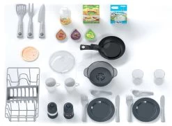 SMOBY Baby Nurse Gold Edition Puppenwickelwagen-Set Mit Kinderbett, Puppe 32 Cm Und Küche Tefal Studio BBQ Ab 18 Monaten -Spielzeugpuppen Geschäft 311043 c smoby kuchynka