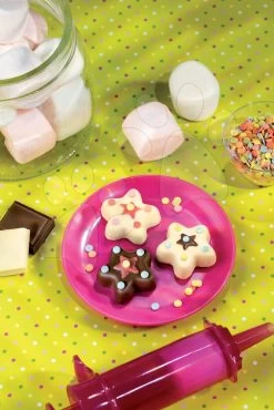 Puppenhaus-Set Violette Baby Nurse Large Doll's Play Center Smoby Und Shop Mit Einkaufswagen Supermarkt Und Spiel-Kochbuch Chef Chocolate -Spielzeugpuppen Geschäft 312102 r smoby hrava kucharka