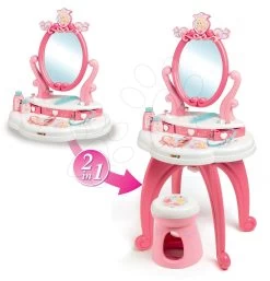 Puppenhaus-Set Violette Baby Nurse Large Doll's Play Center Smoby Und Kosmetiktisch Princess 2in1 Mit Stuhl -Spielzeugpuppen Geschäft 320222 b smoby kozmeticky stolik