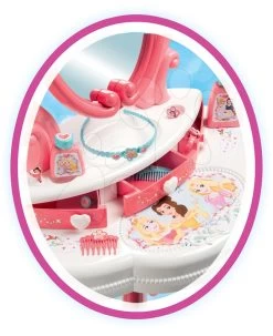 Puppenhaus-Set Violette Baby Nurse Large Doll's Play Center Smoby Und Kosmetiktisch Princess 2in1 Mit Stuhl -Spielzeugpuppen Geschäft 320222 e smoby kozmeticky stolik