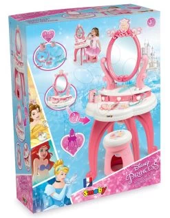 Puppenhaus-Set Violette Baby Nurse Large Doll's Play Center Smoby Und Kosmetiktisch Princess 2in1 Mit Stuhl -Spielzeugpuppen Geschäft 320222 g smoby kozmeticky stolik