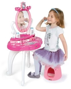 Puppenhaus-Set Violette Baby Nurse Large Doll's Play Center Smoby Und Kosmetiktisch Princess 2in1 Mit Stuhl