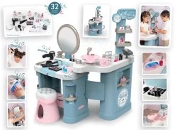 Set Spielhaus Für Die Puppe Large Doll's Play Center Natur D'Amour Baby Nurse Smoby Und Ein Elektronischer Kosmetiktisch Mit Puder 220376-19 -Spielzeugpuppen Geschäft 320240 e smoby kozmeticky stolik