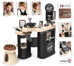 Set Spielhaus Für Die Puppe Large Doll's Play Center Natur D'Amour Baby Nurse Smoby Und Friseursalon – Dreiflügelig Barber Shop Und Zusammenklappbarer Kinderwagen 220376-18 -Spielzeugpuppen Geschäft 320243 d smoby kadernictvo