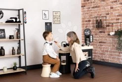 Set Spielhaus Für Die Puppe Large Doll's Play Center Natur D'Amour Baby Nurse Smoby Und Friseursalon – Dreiflügelig Barber Shop Und Zusammenklappbarer Kinderwagen 220376-18 -Spielzeugpuppen Geschäft 320243 n smoby kadernictvo