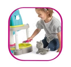Set Katzenhäuser Mit Dem Sound Von Cat's House Veterinary Smoby Und Ein Medizinischer Wagen Für Tiere -Spielzeugpuppen Geschäft 340400 g smoby cat hosue 5