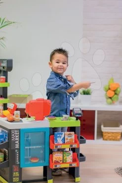 Puppenspielzentrum Violette Baby Nurse Large Doll's Play Center Smoby Und Gemischtwarenladen Maxi Market Electronic -Spielzeugpuppen Geschäft 350215 h smoby maximarket