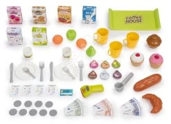 Set Spielhaus Für Die Puppe Large Doll's Play Center Natur D'Amour Baby Nurse Smoby Und Ein Bio-Café Mit Kaffeemaschine Und Wickeltasche Mit Windel 220376-10 -Spielzeugpuppen Geschäft 350232 b smoby obchod