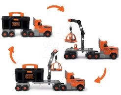 Set Katzenhäuser Mit Dem Sound Von Cat's House Veterinary Smoby Und Ein Black & Decker Truck Mit Kran -Spielzeugpuppen Geschäft 360175 h smoby kamion