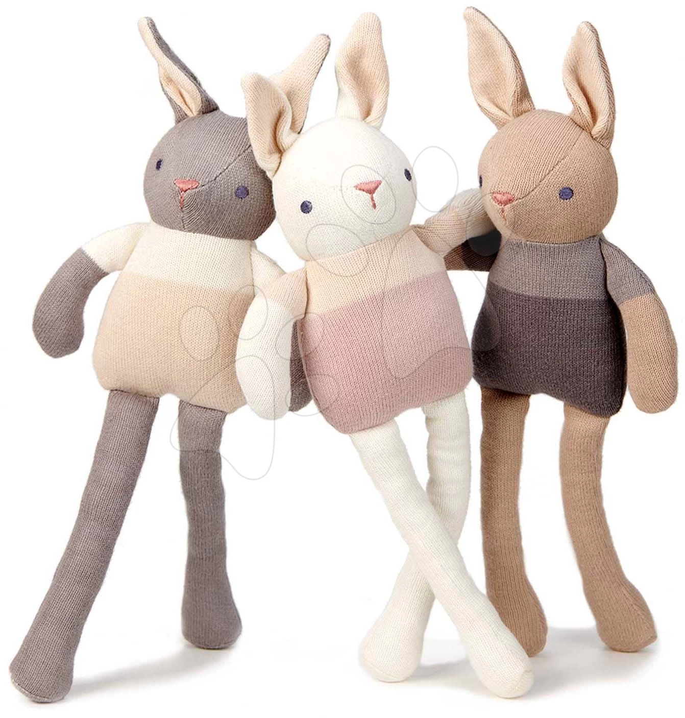 Strickpuppe Hase Baby Threads Creme Bunny ThreadBear 35 Cm Creme Aus Feiner Weicher Baumwolle Ab 0 Monaten