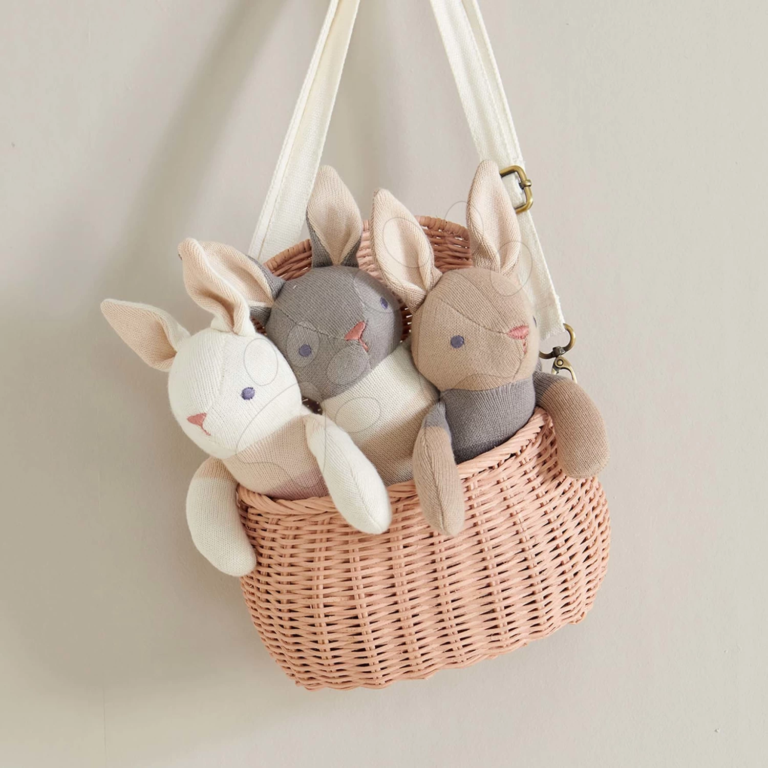 Strickpuppe Hase Baby Threads Taupe Bunny ThreadBear 35 Cm Braun Aus Feiner Weicher Baumwolle Ab 0 Monaten 6 Strickpuppe Hase Baby Threads Taupe Bunny ThreadBear 35 Cm Braun Aus Feiner Weicher Baumwolle Ab 0 Monaten – Bild 4