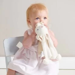 Puppen, Gestrickte Hasen Baby Threads Cream Bunny Gift Set ThreadBear Creme Aus Feiner Weicher Baumwolle In Geschenkverpackung Ab 0 Monaten -Spielzeugpuppen Geschäft 4072 b threadbear zajac