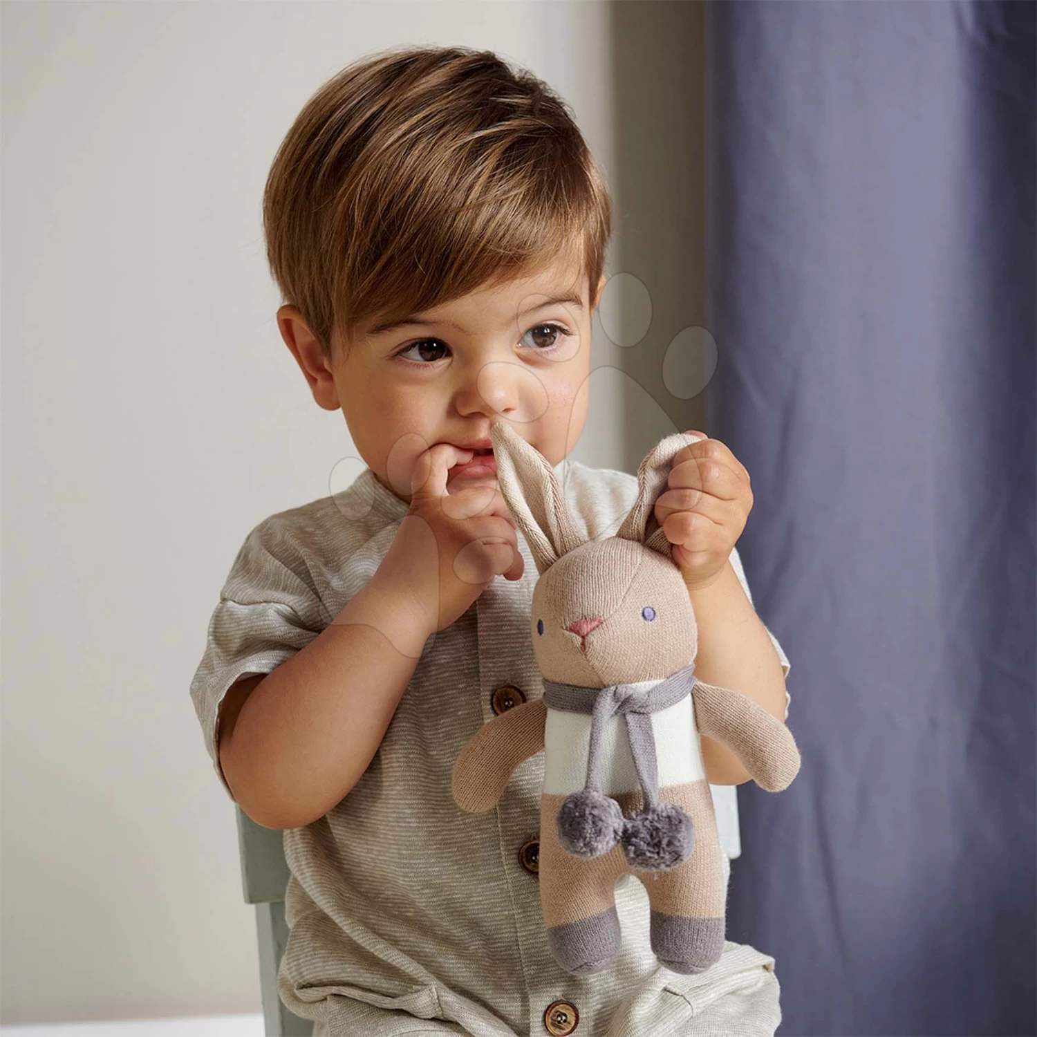 Puppen Gestrickte Hasen Baby Threads Taupe Bunny Gift Set ThreadBear Braun Aus Feiner Weicher Baumwolle In Geschenkverpackung Ab 0 Monaten 11 Puppen Gestrickte Hasen Baby Threads Taupe Bunny Gift Set ThreadBear Braun Aus Feiner Weicher Baumwolle In Geschenkverpackung Ab 0 Monaten – Bild 9