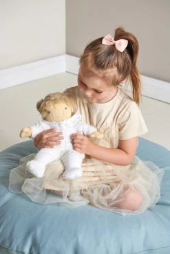 Stoffpuppe Baby Lilli Doll ThreadBear 41 Cm Aus Feiner Weicher Baumwolle Mit Abnehmbarer Windel -Spielzeugpuppen Geschäft 4079 g threadbear babika