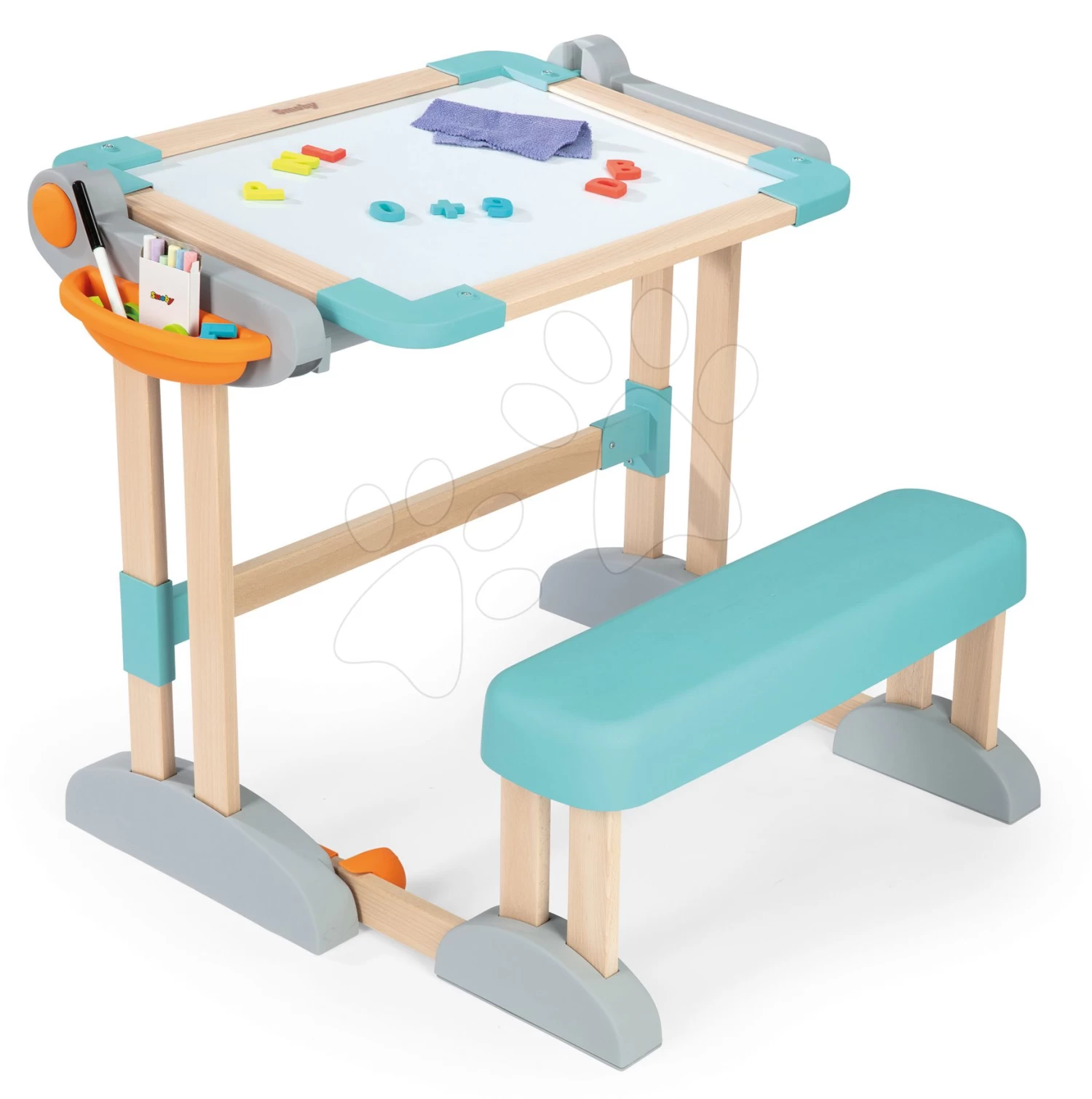 Puppenhaus-Set Violette Baby Nurse Large Doll's Play Center Smoby Und Holzbank Modulo Space Doppelseitig 15 Puppenhaus-Set Violette Baby Nurse Large Doll's Play Center Smoby Und Holzbank Modulo Space Doppelseitig – Bild 13