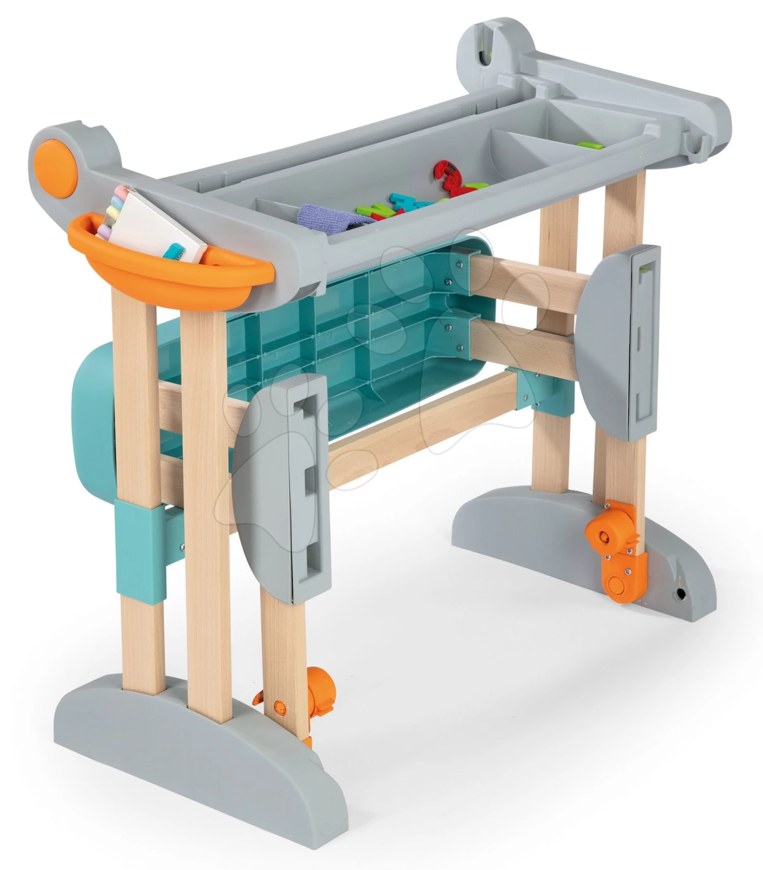 Puppenhaus-Set Violette Baby Nurse Large Doll's Play Center Smoby Und Holzbank Modulo Space Doppelseitig 19 Puppenhaus-Set Violette Baby Nurse Large Doll's Play Center Smoby Und Holzbank Modulo Space Doppelseitig – Bild 17