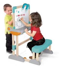 Set Spielhaus Für Die Puppe Large Doll's Play Center Natur D'Amour Baby Nurse Smoby Und Eine Schreib- Und Zeichenbank Mit Einer 32 Cm Großen Puppe 220376-20 -Spielzeugpuppen Geschäft 420301 zl smoby space desk