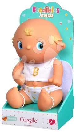 Puppe Mit Engelsflügeln Gustave Beedibies Angels Corolle Mit Blauen Augen 20 Cm CO500010 -Spielzeugpuppen Geschäft 500010 m corolle babika