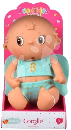 Puppe Mit Engelsflügeln Gaspard Beedibies Angels Corolle Mit Braunen Augen 20 Cm CO500030 -Spielzeugpuppen Geschäft 500030 o corolle babika