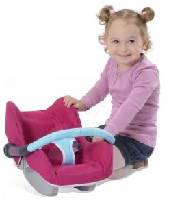 Autositz Für Maxi Cosi & Quinny Smoby Puppe Rosa-blau