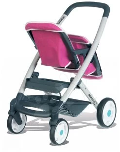 Set Kinderwagen Für Zwei Puppen Maxi Cosi & Quinny Smoby (Griff 65,5 Cm) Und Autositz -Spielzeugpuppen Geschäft 521590 c smoby kocik