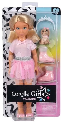 Puppe Valentine Ballerina Set Corolle Girls Mit Langen Blonden Haaren Und Mit Einem Hund 28 Cm 7 Zubehör Ab 4 Jahren CO600010 14 Puppe Valentine Ballerina Set Corolle Girls Mit Langen Blonden Haaren Und Mit Einem Hund 28 Cm 7 Zubehör Ab 4 Jahren CO600010 -Spielzeugpuppen Geschäft 600010 f corolle suprava