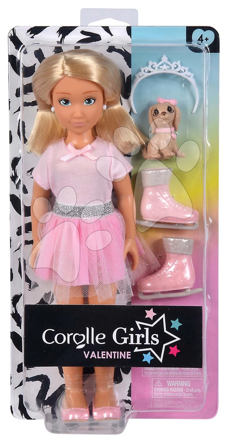 Puppe Valentine Ballerina Set Corolle Girls Mit Langen Blonden Haaren Und Mit Einem Hund 28 Cm 7 Zubehör Ab 4 Jahren CO600010 7 Puppe Valentine Ballerina Set Corolle Girls Mit Langen Blonden Haaren Und Mit Einem Hund 28 Cm 7 Zubehör Ab 4 Jahren CO600010 – Bild 5