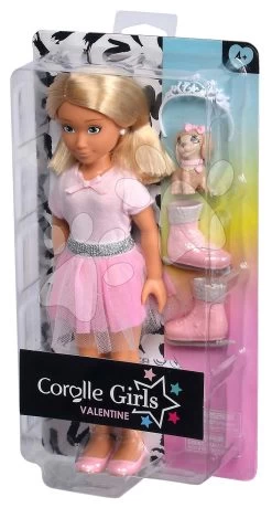 Puppe Valentine Ballerina Set Corolle Girls Mit Langen Blonden Haaren Und Mit Einem Hund 28 Cm 7 Zubehör Ab 4 Jahren CO600010 15 Puppe Valentine Ballerina Set Corolle Girls Mit Langen Blonden Haaren Und Mit Einem Hund 28 Cm 7 Zubehör Ab 4 Jahren CO600010 -Spielzeugpuppen Geschäft 600010 g corolle suprava
