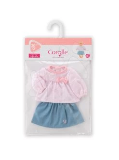 Kleidungsset Top & Skirt Bébé Corolle Für 30 Cm Puppe Ab 18 Monaten -Spielzeugpuppen Geschäft 9000110190 d corolle top skirt