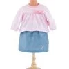 Kleidungsset Top & Skirt Mon Grand Poupon Corolle Für 36 Cm Puppe Ab 24 Monaten -Spielzeugpuppen Geschäft 9000140310 b corolle top skirt