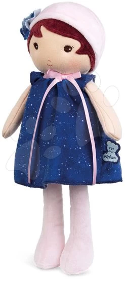 Babypuppe Mit Melodie Tendresse Aurore K Doll Kaloo 31 Cm Feiner Stoff In Blauem Kleid Ab 0 Monaten