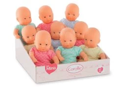 Puppe Mini Calin Raspberry Corolle Mit Braunen Augen Im Roten Kleid 20 Cm Ab 18 Monaten -Spielzeugpuppen Geschäft dlg08 b corolle minis calins 5