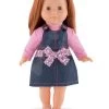 Kleidung Overall Denim Ma Corolle Für 36 Cm Puppe Ab 4 Jahren -Spielzeugpuppen Geschäft fch97 b corolle