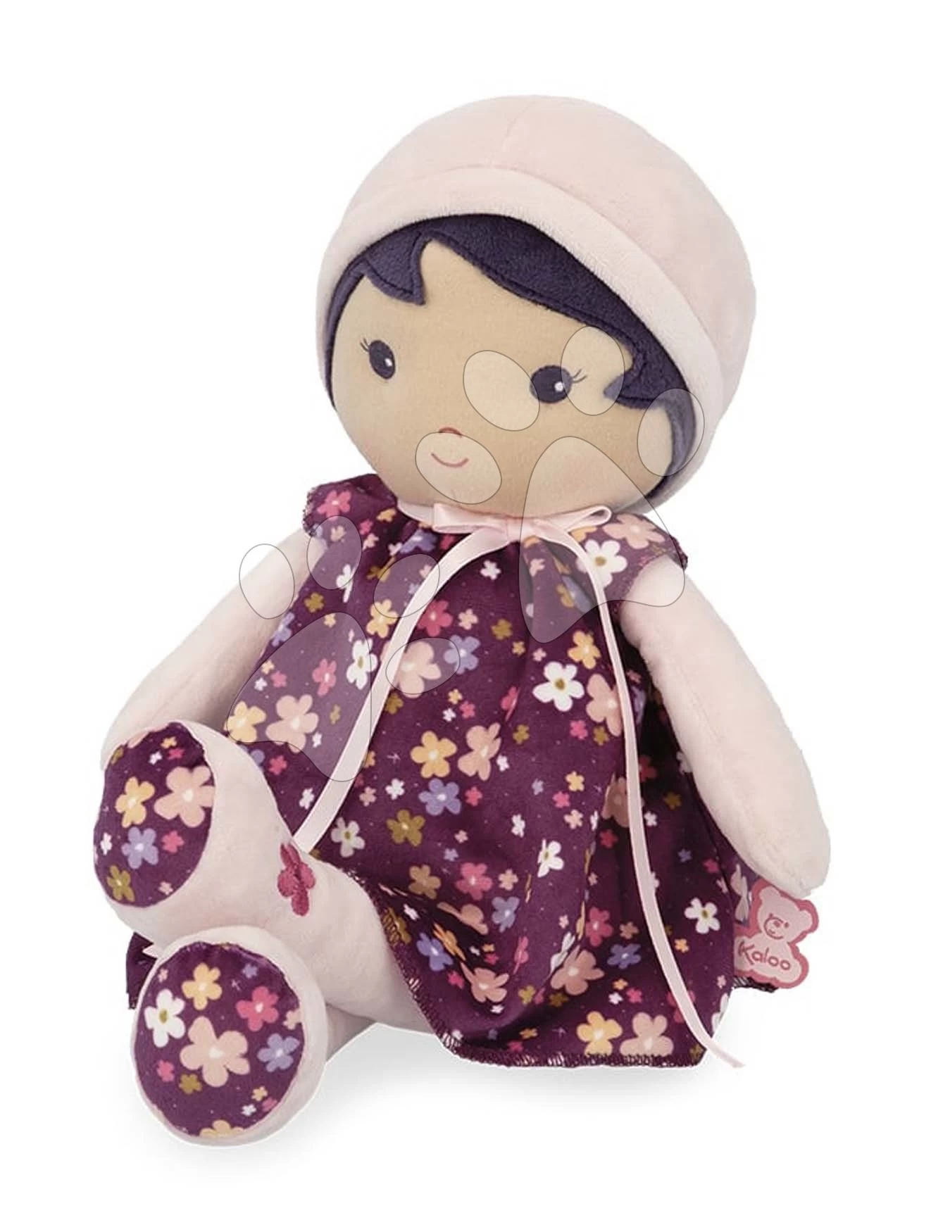 Puppe Für Babys Violette Doll Tendresse Kaloo 40 Cm, In Einem Lila Kleid Aus Feinem Textil Ab 0 Monaten K200003 4 Puppe Für Babys Violette Doll Tendresse Kaloo 40 Cm, In Einem Lila Kleid Aus Feinem Textil Ab 0 Monaten K200003 – Bild 2