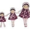 Puppe Für Babys Violette Doll Tendresse Kaloo 40 Cm, In Einem Lila Kleid Aus Feinem Textil Ab 0 Monaten K200003 -Spielzeugpuppen Geschäft k200003 c kaloo babika
