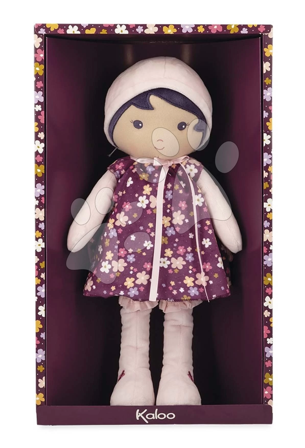 Puppe Für Babys Violette Doll Tendresse Kaloo 40 Cm, In Einem Lila Kleid Aus Feinem Textil Ab 0 Monaten K200003 5 Puppe Für Babys Violette Doll Tendresse Kaloo 40 Cm, In Einem Lila Kleid Aus Feinem Textil Ab 0 Monaten K200003 – Bild 3