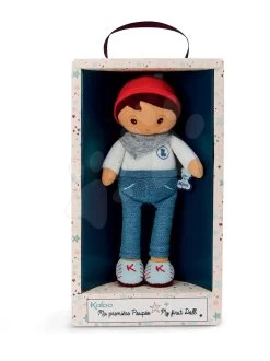 Puppe Für Babys Lucas K Tendresse Kaloo 25 Cm In Jeans-Hose Im Geschenkkarton Ab 0 Monaten