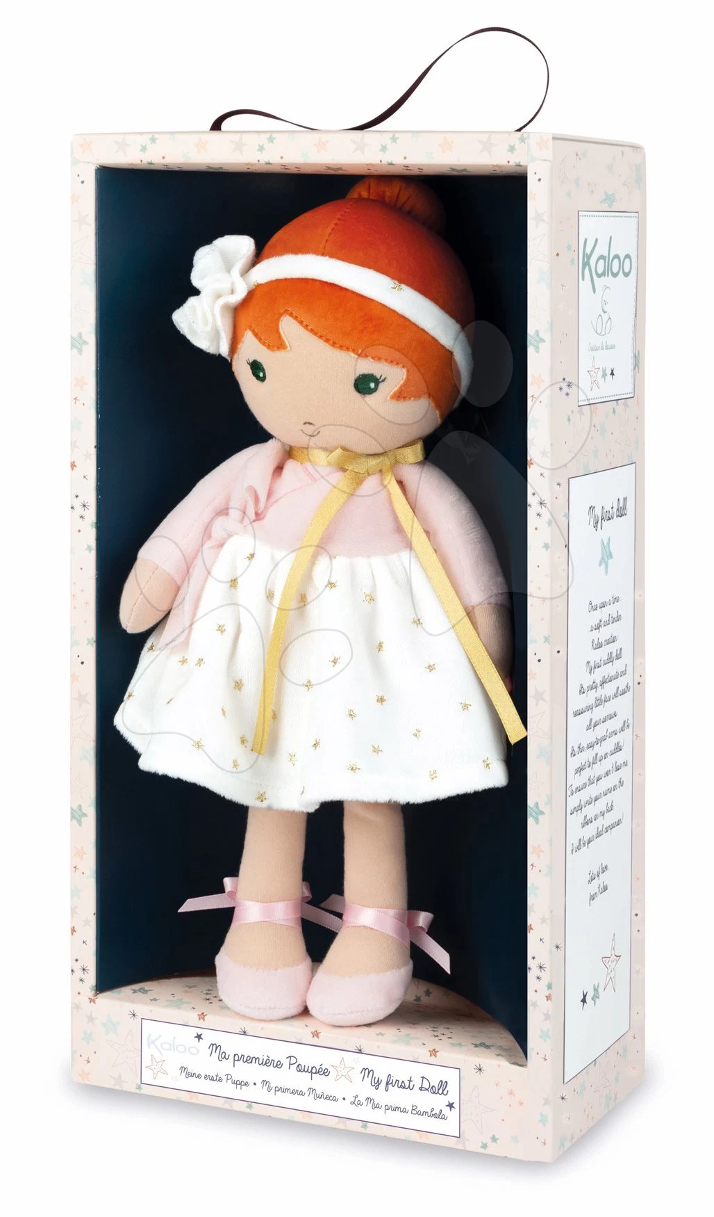 Puppe Für Babys Valentine K Doll Tendresse Kaloo 25 Cm Im Sternenkleid Aus Feinem Textil Im Geschenkkarton Ab 0 Monaten 4 Puppe Für Babys Valentine K Doll Tendresse Kaloo 25 Cm Im Sternenkleid Aus Feinem Textil Im Geschenkkarton Ab 0 Monaten – Bild 2