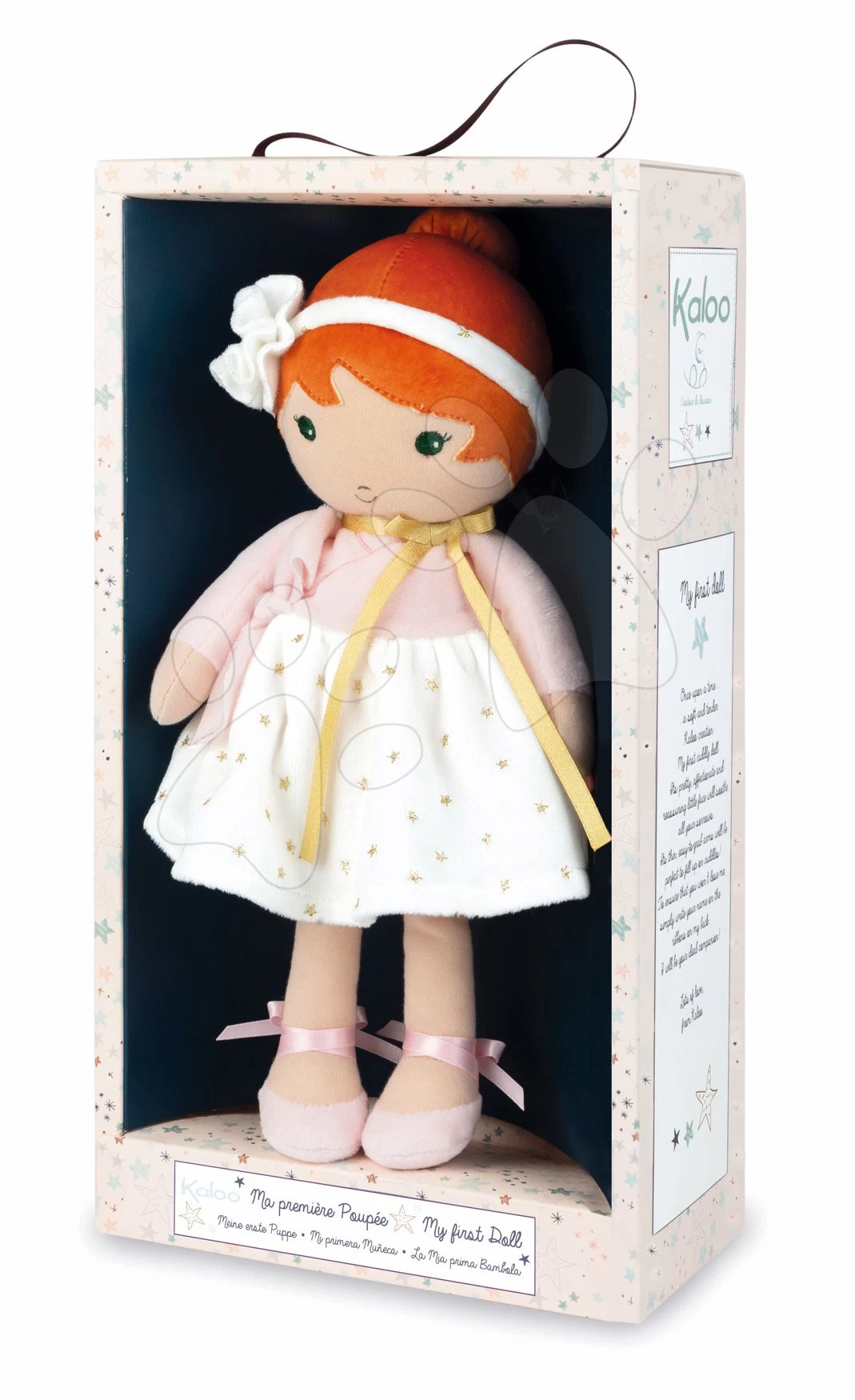 Puppe Für Babys Valentine K Doll Tendresse Kaloo 32 Cm Im Sternenkleid Aus Feinem Textil Im Geschenkkarton Ab 0 Monaten 4 Puppe Für Babys Valentine K Doll Tendresse Kaloo 32 Cm Im Sternenkleid Aus Feinem Textil Im Geschenkkarton Ab 0 Monaten – Bild 2