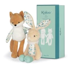 Puppe Plüschhase Justin Rabbit Doll Fripons Kaloo Aus Feinem Material 25 Cm Im Geschenkbox Ab 0 Monaten